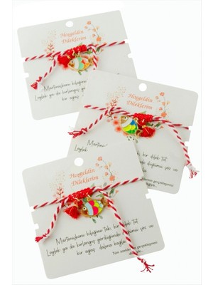 Marsilyan Balık Püskül Marteniçka Ip Bileklik