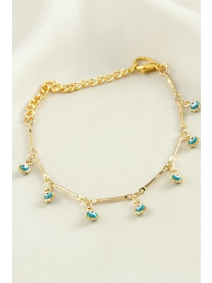 MidasTech Nazar Boncuk Mineli Bileklik Nemere