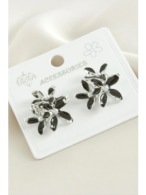 MidasTech Papatya Mineli Küpe Nemere