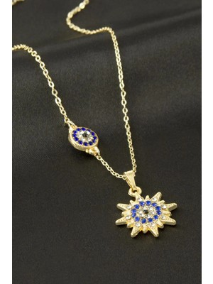 MidasTech Yıldız Nazar Şans Kolye Nemere