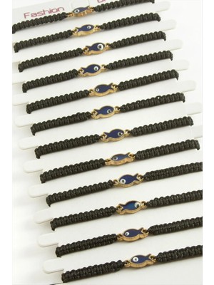 MidasTech Balık Makrome Örgülü Bileklik Nemere