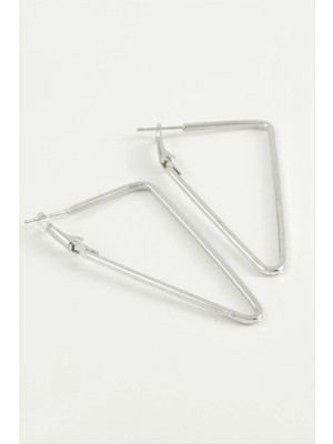 MidasTech Üçgen Halka Küpe 5 cm Nemere