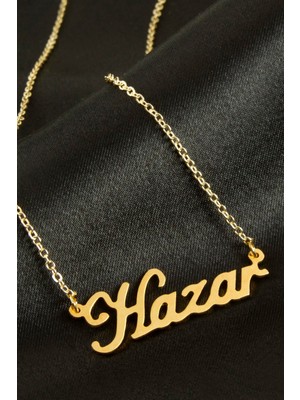 MidasTech Hazar Isimli Kolye (Kişiye Özel) Nemere