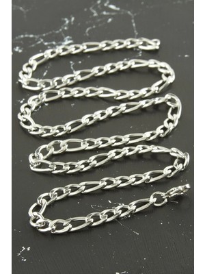 MidasTech Düz Zincir Çelik Kolye 55 cm Nemere