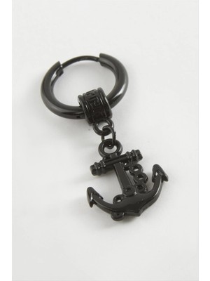 MidasTech Çapa Erkek Çelik Küpe Nemere