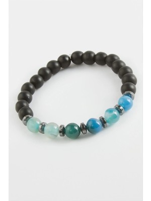 MidasTech Akik Onix Doğaltaş Bileklik Nemere