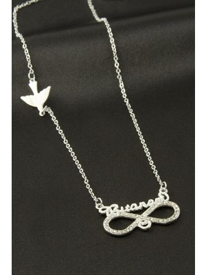 MidasTech Bitanem Yazılı Sonsuzluk Şans Kolye Nemere