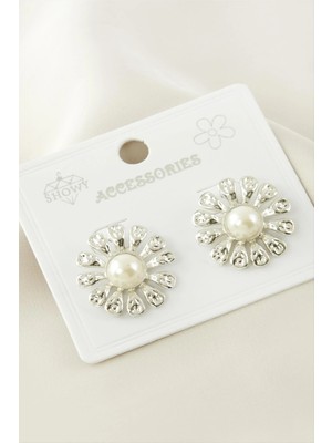 MidasTech Papatya Metal Küpe Nemere