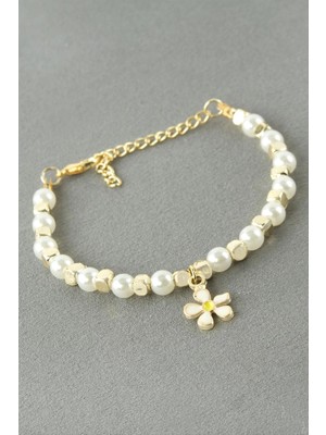 MidasTech Papatya Inci Boncuk Bileklik Nemere