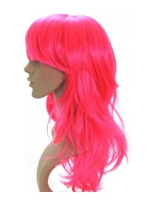 Noip Uzun Peruk Saç  Pembe (1204)