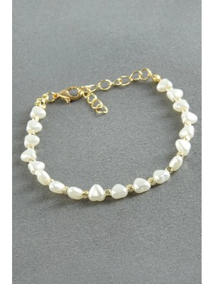 MidasTech Kalp Inci Bileklik Nemere