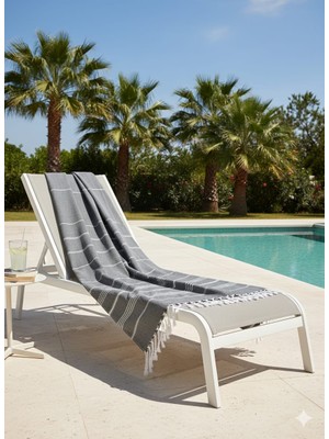 Banyodünyam %100 Pamuk Buldan Peştemali - Hızlı Kuruyan Plaj Hamam Havlusu 95X170CM