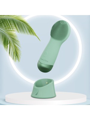 Nautica PC130 Sonic Yüz Temizleme ve Masaj Aleti Yeşil Outlet Teşhir Ürün