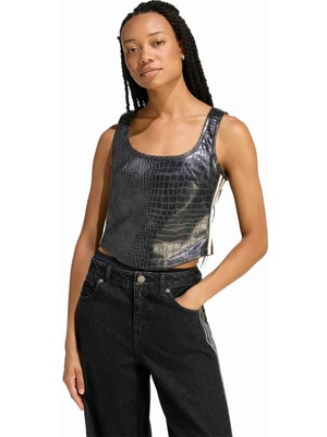 Adidas Kadın Günlük Çocuk Set Pleather Corset KE5041