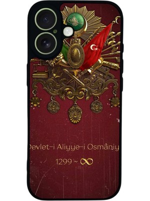 iPhone 17 Uyumlu Osmanli Tugrasi Tasarımlı Glossy Premium Kılıf