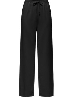 Only Onlmaya Modal Pants Jrs Kadın Siyah Pantolon - 15369156