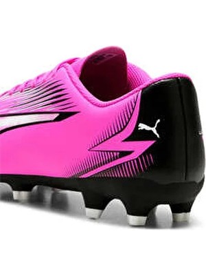 Puma Ultra Play Fg/ag Krampon Erkek Kullanıcılar için Sentetik Malzeme ve Pembe Renk Seçeneği