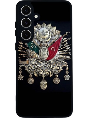 Samsung Galaxy S24FE Uyumlu Ay Tasarımlı Glossy Premium Kılıf