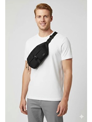 Jack & Jones 12233476 Jacashford Mesh Bumbagunisex Bel Çantası