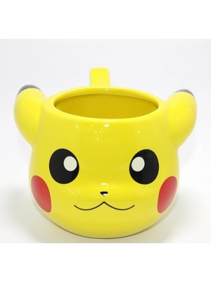 Marsilyan Pokemon Pikachu 3D Kabartmalı Kupa Bardak