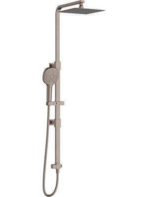 Vitra Bliss Square Duş Sistemi Fırçalı Nikel A4578934EXP