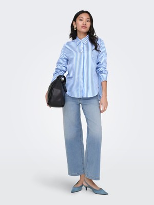 Only Onlmadıson Blush Hw Cp Wd Dnm CRO371NOOS Kadın Mavi Denim Pantolon - 15349022