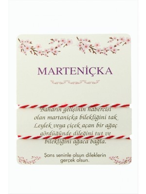 Marsilyan 2 Adet Marteniçka Ip Bileklik ( Toptan Marteniçka Bileklik)