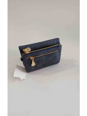 Matthew Cox Ozel Tasarim  Antik Deri Ufak Boy Byn Cuzdan