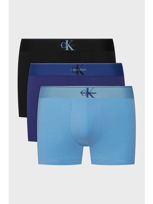 Calvin Klein Pamuklu 3 Pack  Boxer LV00NB4472TI8 Erkek Boxer LV00NB4472 Tı8
