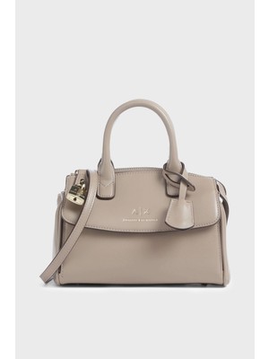 Armani Exchange Logolu Kilit Aksesuarlı Ayarlanabilir Askılı Çanta Bayan Çanta XW000395 AF12040 U6223
