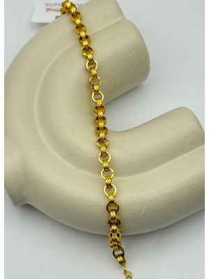 Biju Yılmaz 22K Altın Kaplama Halka Bileklik - 25-22K79