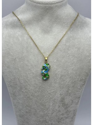 Biju Yılmaz Çelik Gold Deniz Atı Kolye - 25-CTR312