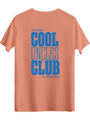 betterthanco Cool Uncles Club Baskılı Bisiklet Yaka Regular T-Shirt