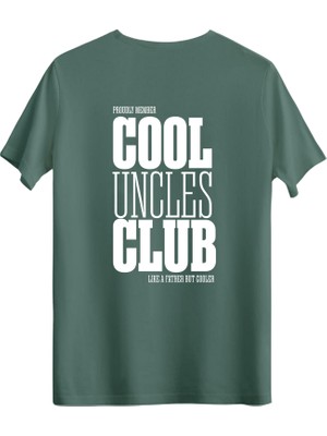 betterthanco Cool Uncles Club Baskılı Bisiklet Yaka Regular T-Shirt
