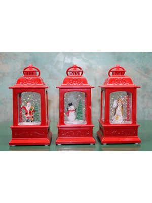 Esranın Dünyası Yılbaşı Temalı Işıklı Müzikli Kar Küresi ALK3222