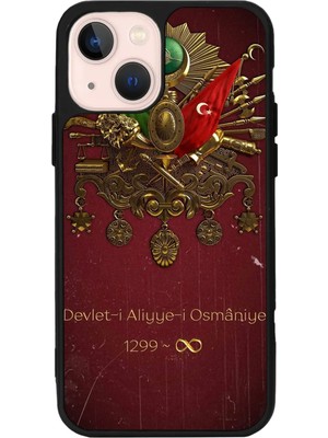 iPhone 14 Uyumlu Osmanli Tugrasi Tasarımlı Glossy Premium Kılıf