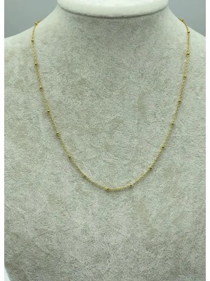 Biju Yılmaz Çelik Zincir Kolye 45CM - 25ZNC16