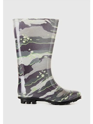 United Colors Of Benetton Unisex Mavi Mix Yağmur Çizmesi