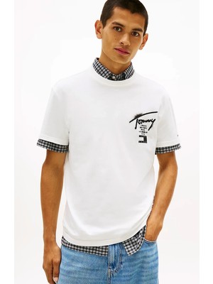 Tommy Jeans Erkek TIŞÖRT-DM0DM22553