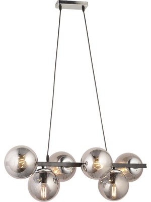 Ronisu Aydınlatma Violet Sarkıt Cam Avize