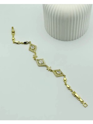 Biju Yılmaz Xuping Ymz Gold Kristal Bileklik - 25-YMZB86