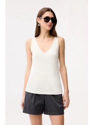 Adl V Yaka Bluz Kemik 11546560000