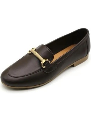 De Scario De Scarıo 24217 Kahve Derı Kadın  Ayakkabı