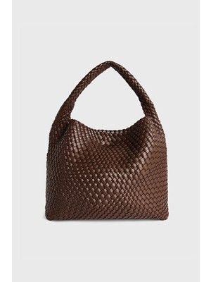 Adl Dokulu Çanta Kahve 12144801001