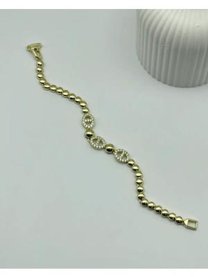 Biju Yılmaz Xuping Ymz Gold Taşlı Bileklik - 25-YMZB55