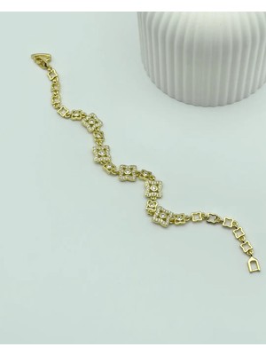 Biju Yılmaz Xuping Ymz Gold Yonca Bileklik - 25-YMZB81