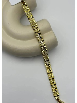 Biju Yılmaz Xuping Gold Piramit Bileklik - 25-XPB94