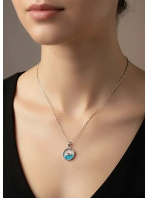 Biju Yılmaz Çelik Silver Balık Kolye - 25-CLKK59