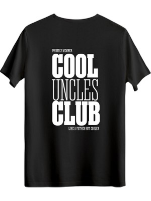 betterthanco Cool Uncles Club Baskılı Bisiklet Yaka Regular T-Shirt