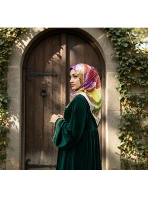 Levamor Kadın Işıltılı Kristal Taşlı Lüks Abiye Eşarp Siyah